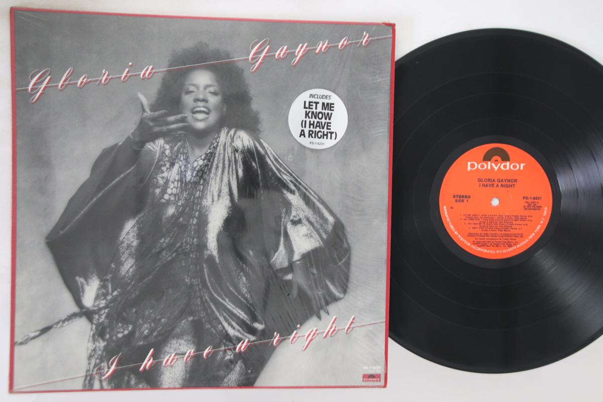 

LP Record GLORIA GAYNOR - I Have A Right PD16231 POLYDOR 1979 US Soul/Funk Used