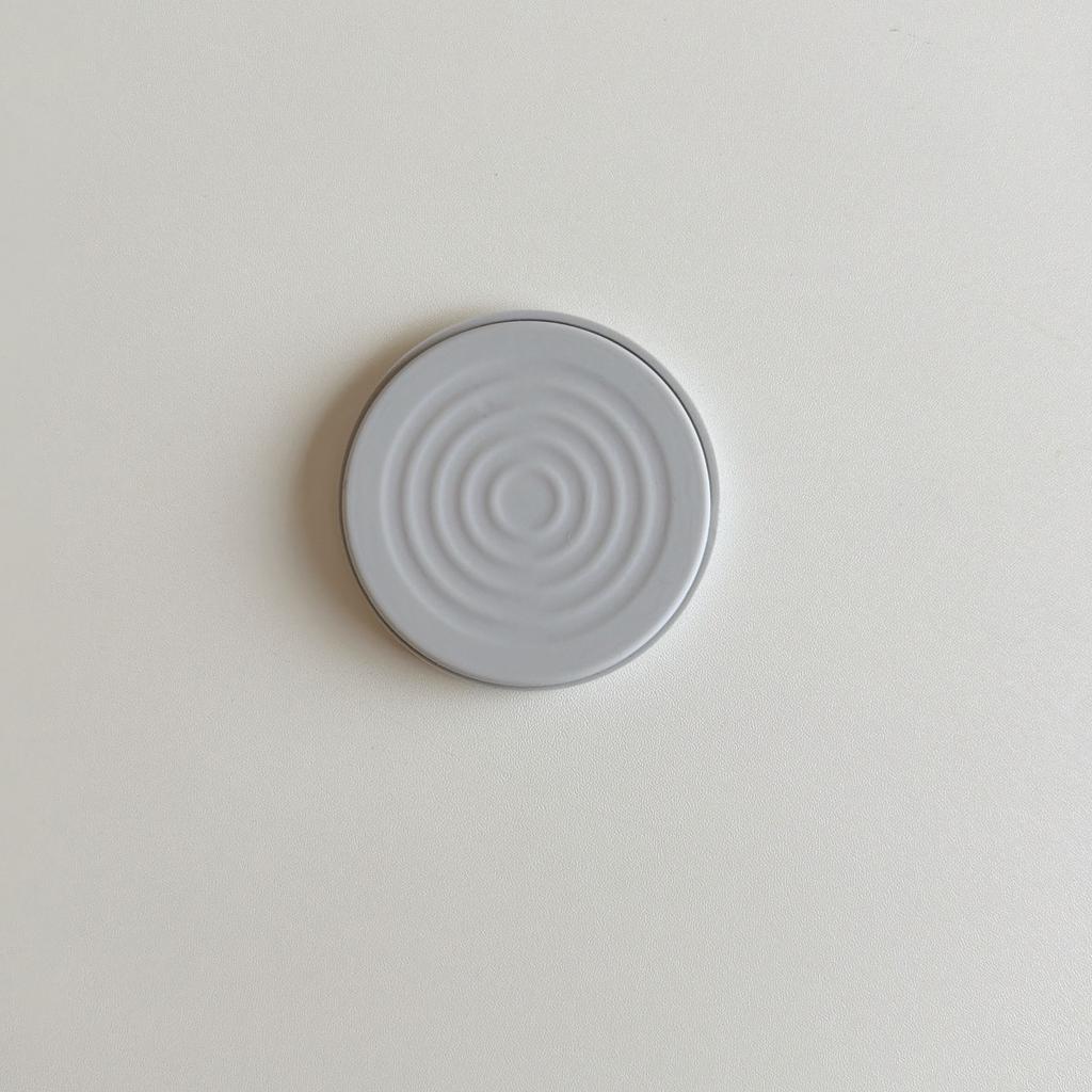 Universeller starker magnetischer Handy-Griffhalter Popping Handy-Buchsen Wasserwellen Rundes Silikon Faltbarer Ständer Halterung