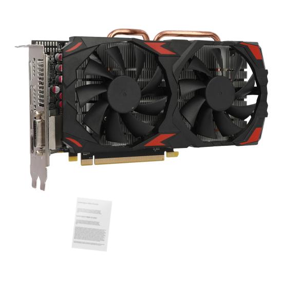 RX580 Grafik Kartı Yüksek Verimlilik Çift Soğutma Fanlı 8GB GDDR5 256Bit