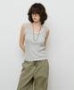 MONGDOL [Set] Layered Ribbed Knit Sleeveless Gray Mdkt117Gray