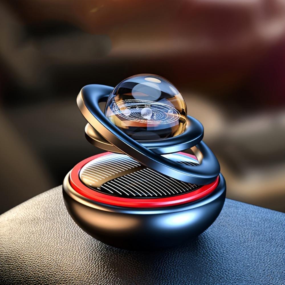

Aluminum Zinc Zinc Alloy Material Solar Rotating Diffuser Car Aroma Diffuser Car Models чёрный