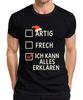Funny Christmas Gift I Can Explain Everything Cheeky Saying Unisexs Tshirt
