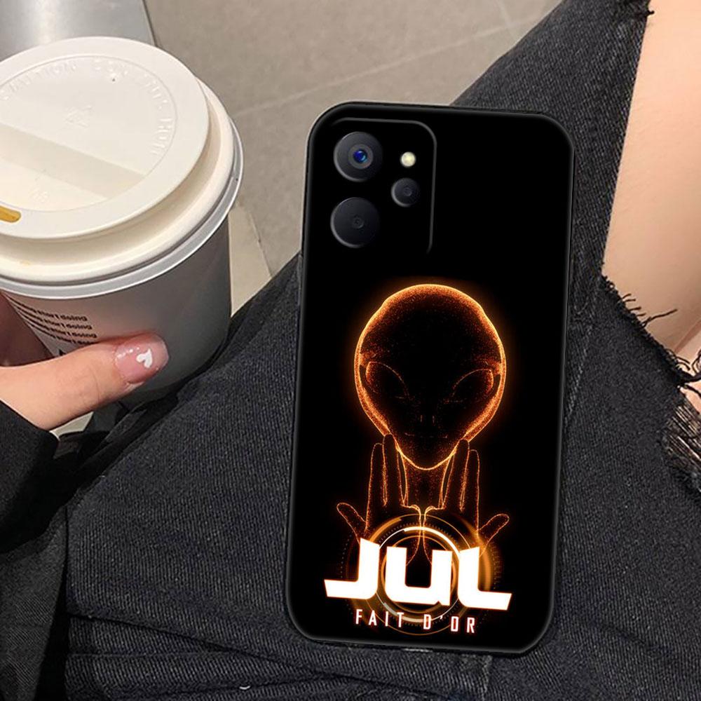 Singer JuL C'est Pas Des Lol Phone Case For Realme C75 C71 C65 C63 C55 C53 C35 C33 C30 C21 C11 7 6 5 GT NEO 2 NARZO 50 X50 Case