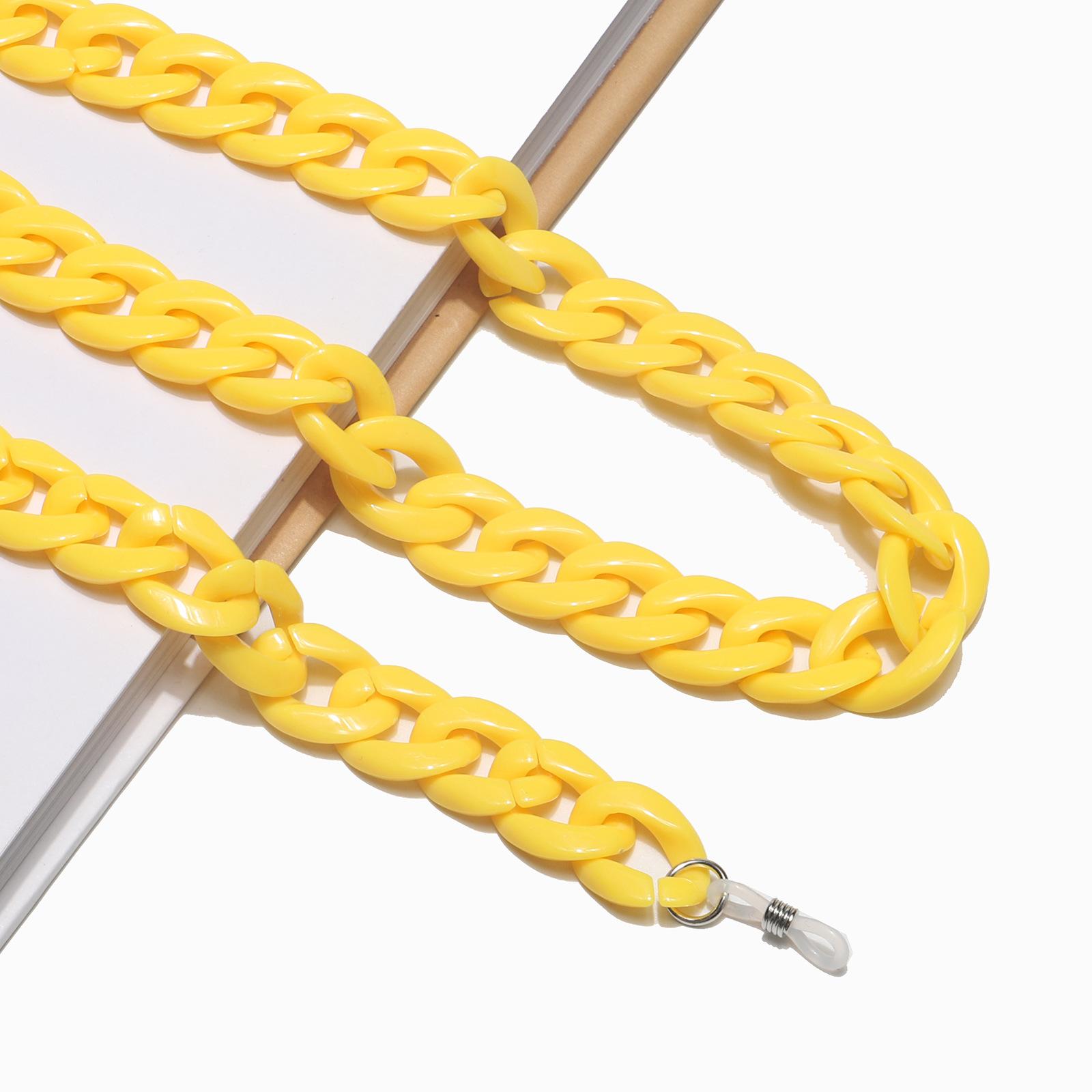 

Модный акриловый ремешок-маска, подвесная цепочка на шею, цепочка для солнцезащитных очков, цепочка для очков, аксессуары для очков