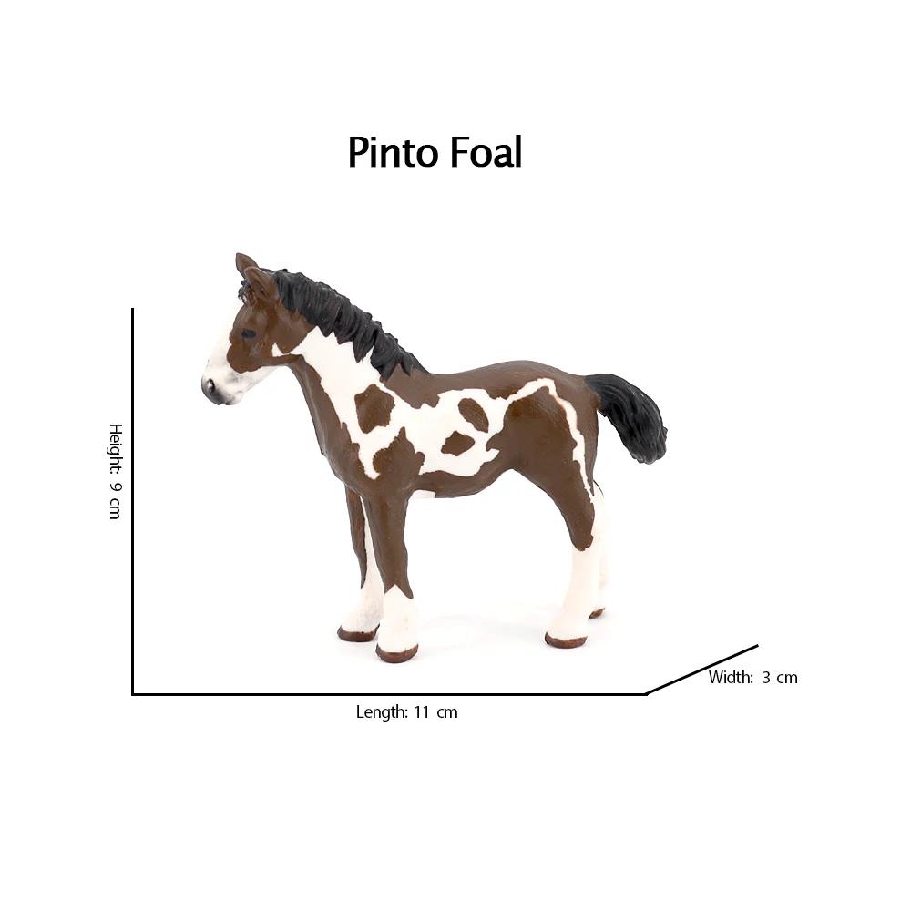 Toy Horses Equestrian Rider Horse Playset Farm Animals Action Figure Animal Figurines Plastic Models Children Toys Kids Gifts