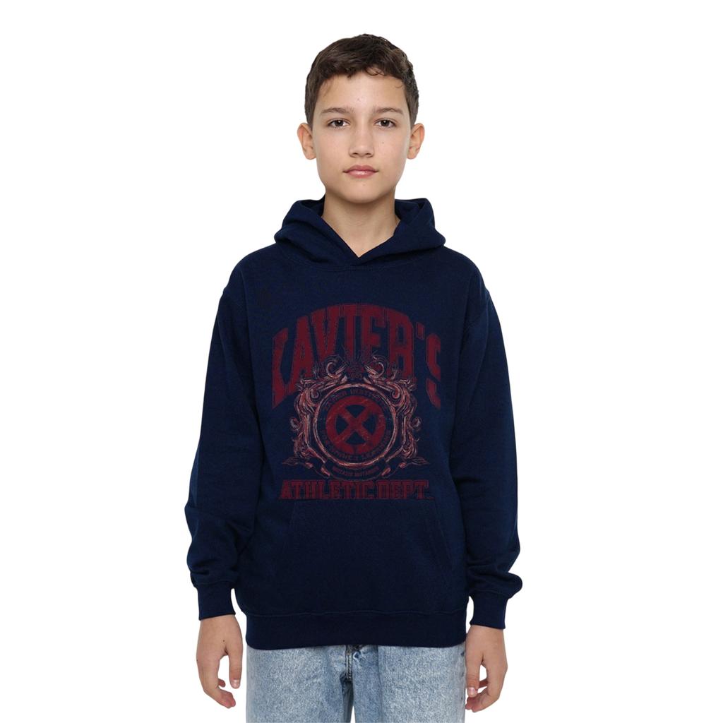 X-Men Childrens/Kids Athletic Dept Professor X Pull Over Hoodie
