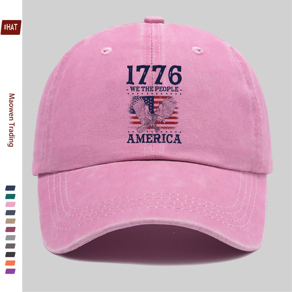pc MenWomenS American th Anniversary Independence Eagle Baseball Cap Faith Freedom Inheritance  Retro Design E