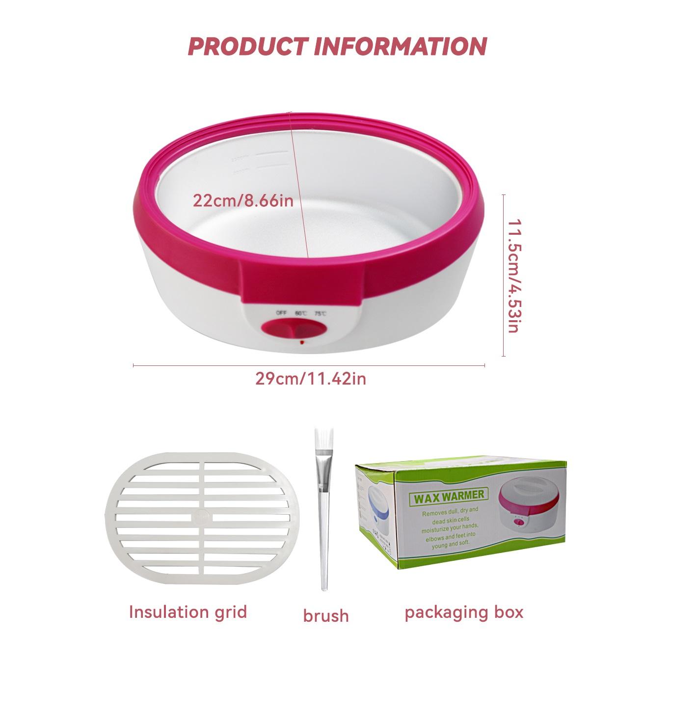 Парафиновая ванночка - Домашний увлажняющий уход для рук, ног, локтей | 2 температурных режима | Снимает сухость кожи и боль в суставах EU