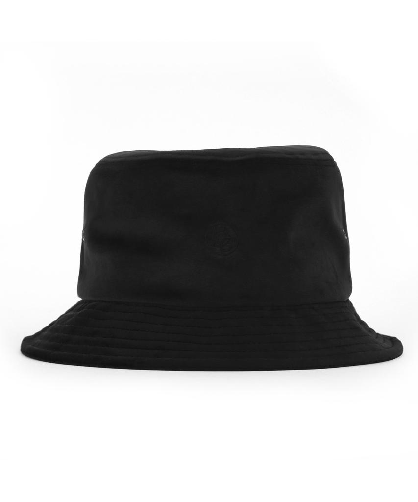 Eondeokeonteulol Velvet Bucket Hat Square Bucket / Union Udc / Black Velvet