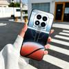 Basketball Korb Sport Weiche Handyhülle für Xiaomi Redmi Note 12 13 14 15 Pro Plus 11 12S 11S 11T 10 4G Schwarze Hülle Rückschale