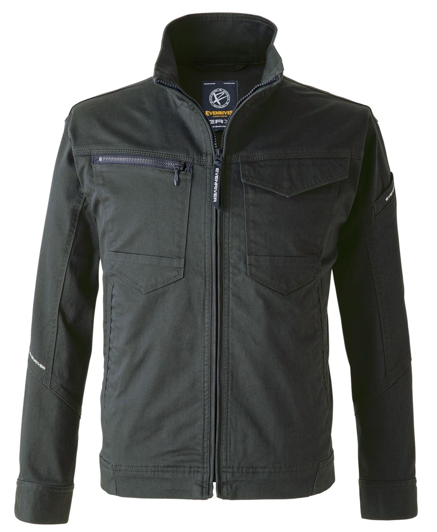 

EVEN RIVER Solid Stretch Jacket, All Season, Light Black, US1607 05, 5L