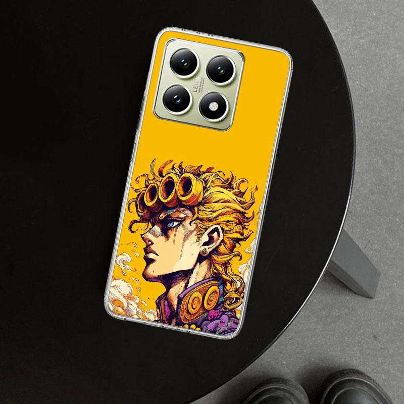 JoJo Adventure Giorno Giovanna Phone Case Cover for Xiaomi Redmi Note 15 14 13 12 11 Pro Plus 14S 12S 11S 11T 11E 10S 10 Customi