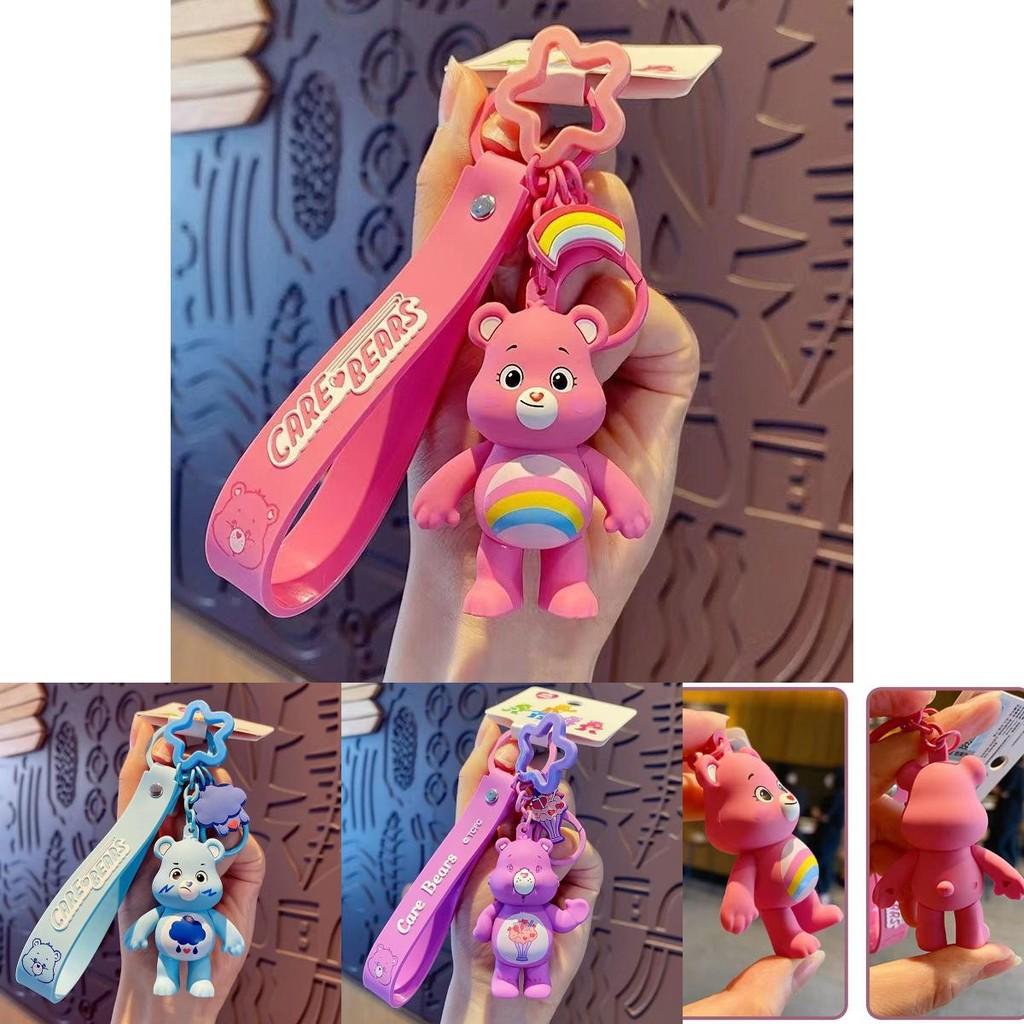 Adorabile Portachiavi Orsetti del Cuore Giocattolo Figura Ciondolo Borsa Portachiavi Bambola Per Bambini Regalo di Natale Decorazione