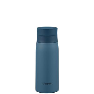 Tiger Thermos 350ml mit Eisstopp-Schraubbecher-FlascheFlasche Vakuumisolierte Flasche Wärme-/Kälteisolierung Heimgebrauch Becher Zartblau MCY-K035AC