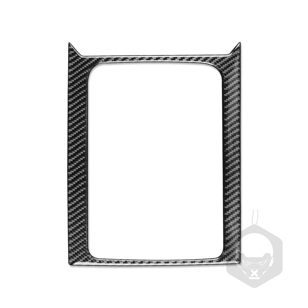 Carbon Fiber Center Console Water Cup Holder Cover For Kia Forte Cerato K3 19-21