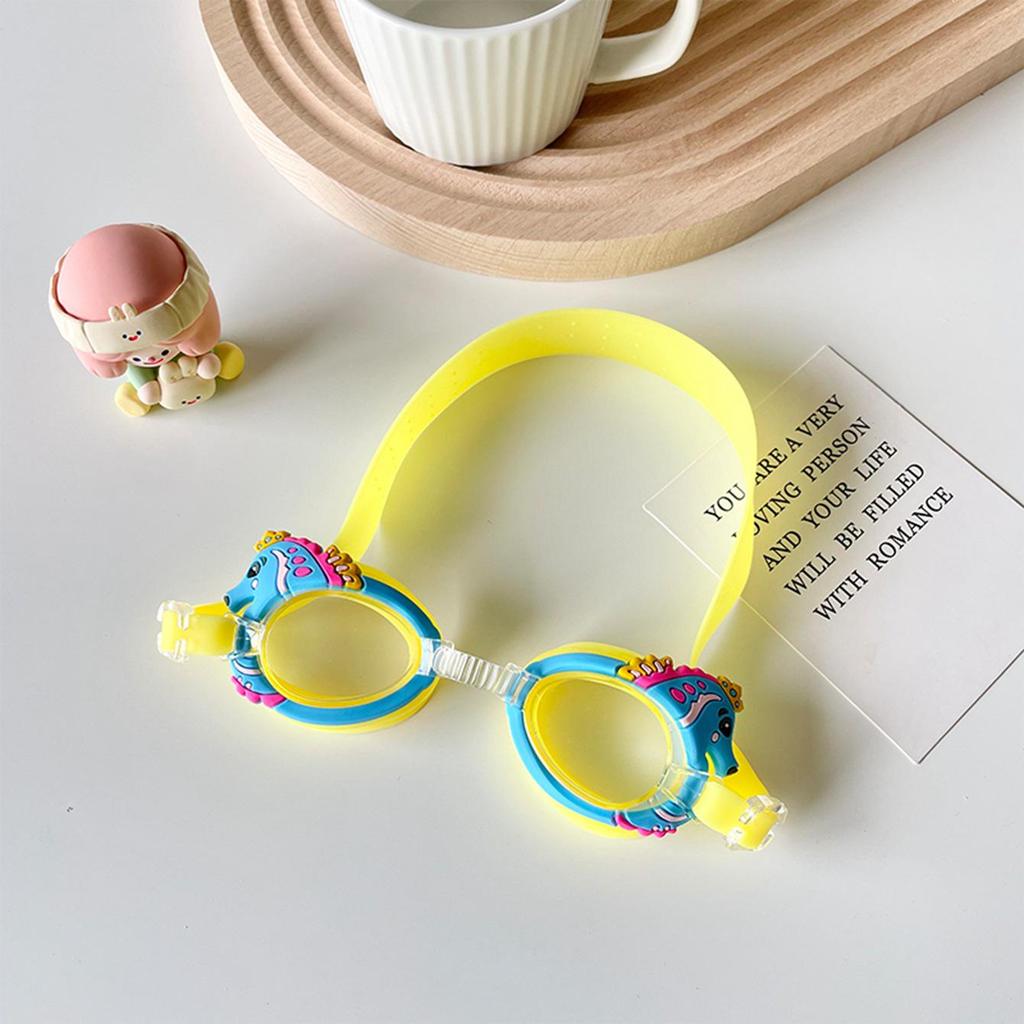 Unicorn Anti-Fog Kids' Swim Goggles with Adjustable Cartoon Strap