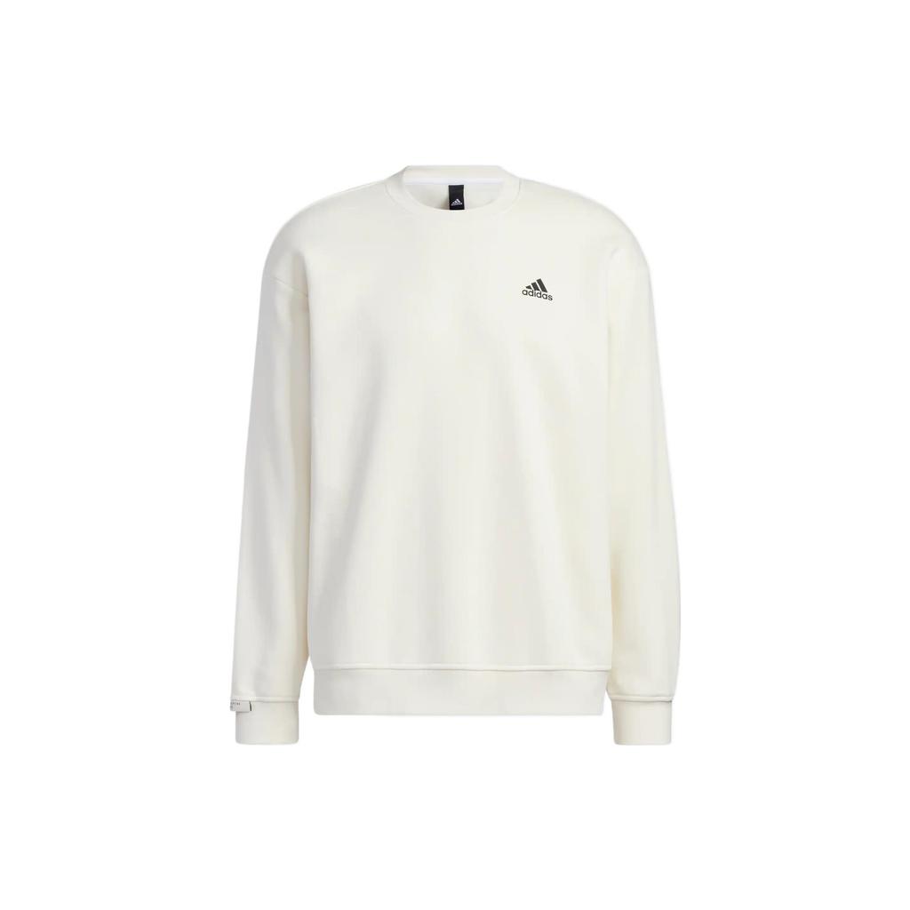 New Adidas LABEL Sweatshirt Unisex White IB2713