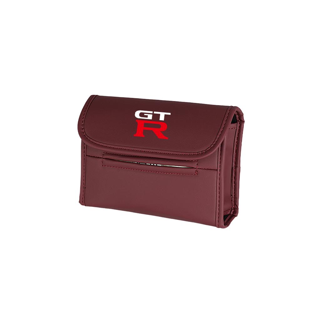 AUK2 For Nissan X-trail Qashqai J10 J11 Note Juke Patrol Navara Car Storage Box Back Seat Suspension Fixing Tissue Box Center Cover