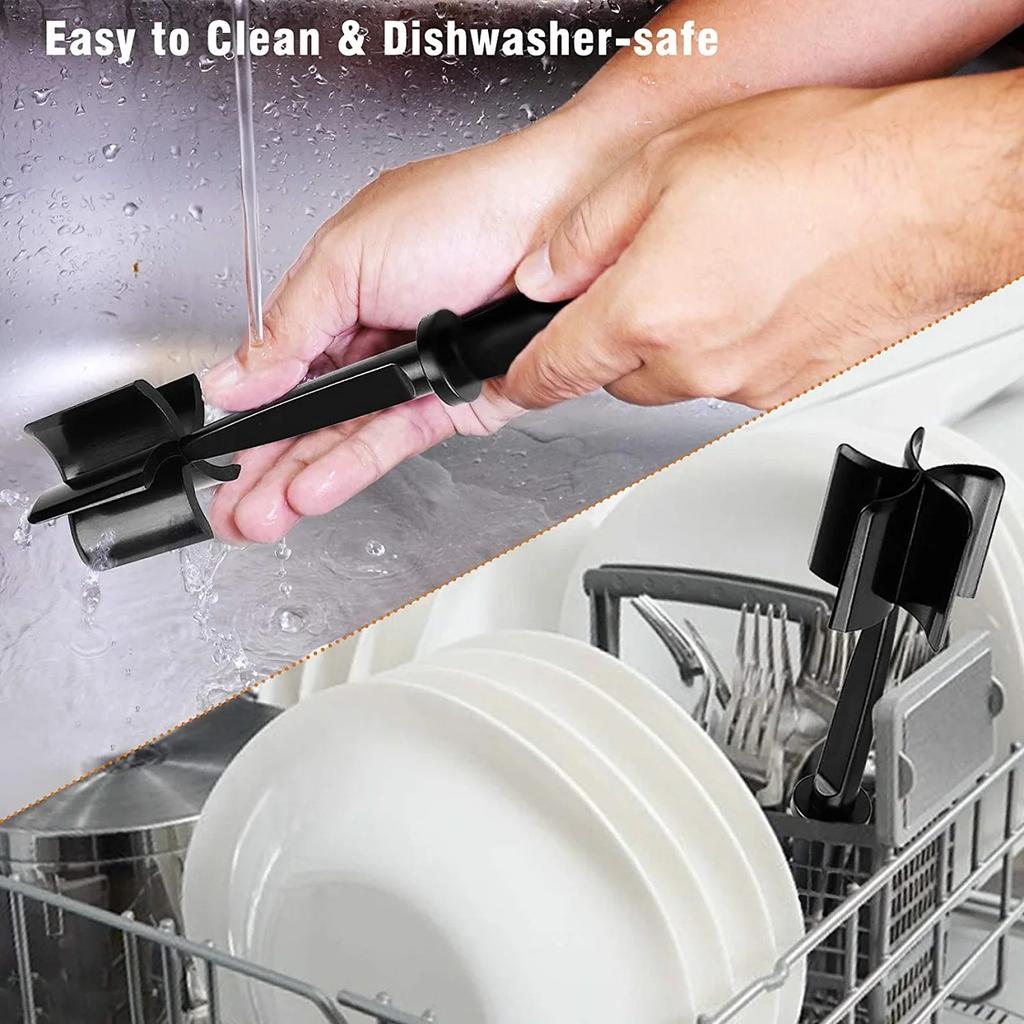 1pc Meat Chopper Hamburger Chopper Utensil, Professional Heat Resistant Nylon Masher & Smasher Meat Kitchen Tools