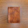 Handmade Distressed Genuine Leather Men's Wallet with Multiple Card Slots, Short Style, Top Layer Cowhide, Vintage Large Banknote Wallet