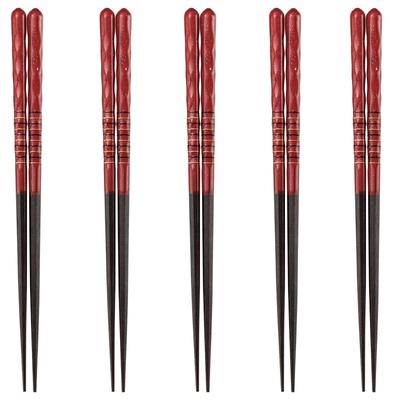 Happy Set of Made In PID1776 J-kitchens Chopsticks, 5, Material Wood, Chopsticks, Japan,