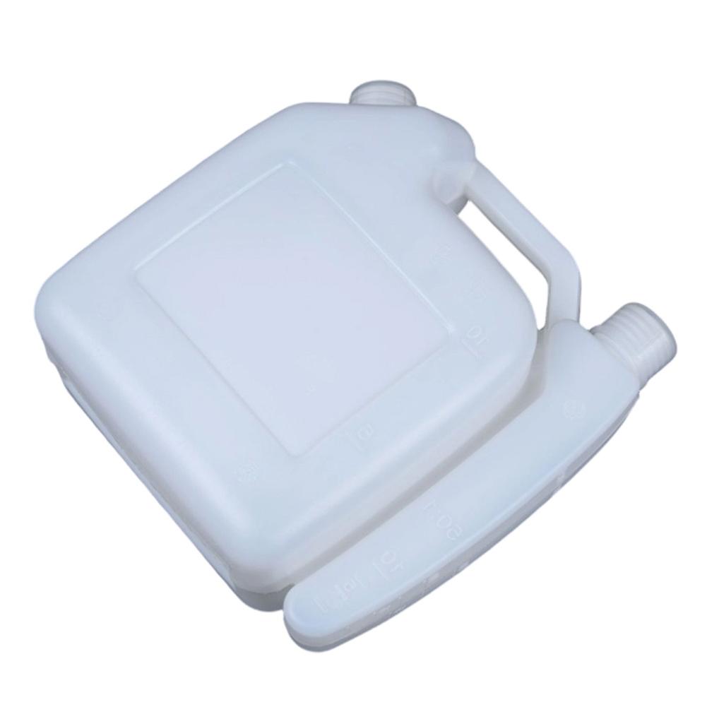 1.5/4L Oil Mixing Container 25:1 40:1 Dual-Compartment Oil Pot Petrol Fuel Mixing Bottle Tank Fuel Container For Chainsaws