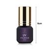5Ml Uv Glue Adhesive For Eyelash Extensions 1S Fast Drying Strong False Eye Lash Extension Glue Long Lasting Uv Eyelash Glue