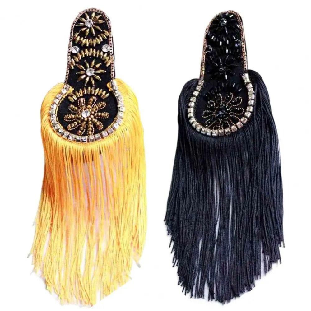 Pin Tassel Epaulette Cool Vintage Brooch Epaulette Exquisite Brooch Shoulder Board  Party