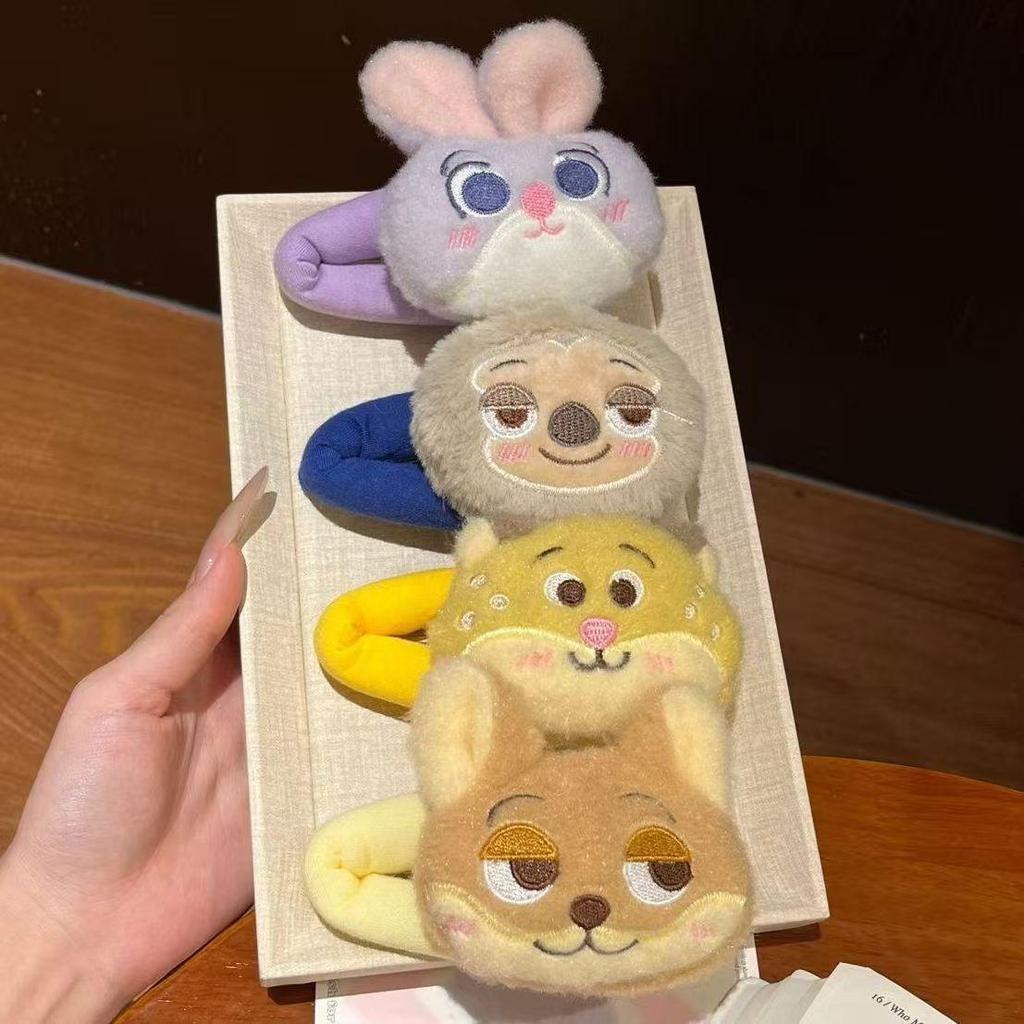 Zootopia Nick & Judy Autumn/Winter Plush Hair Clip