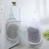 New Wall Mounted Foldable Large Capacity Dirty Clothes Basket Laundry Hamper Cloth Nets Storage Organizer Bucket with Lanyard
