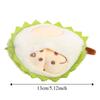 PP Cotton Fruit Durian Pendant Detachable Fruit Durian Plush Keyring  Boys and Girls