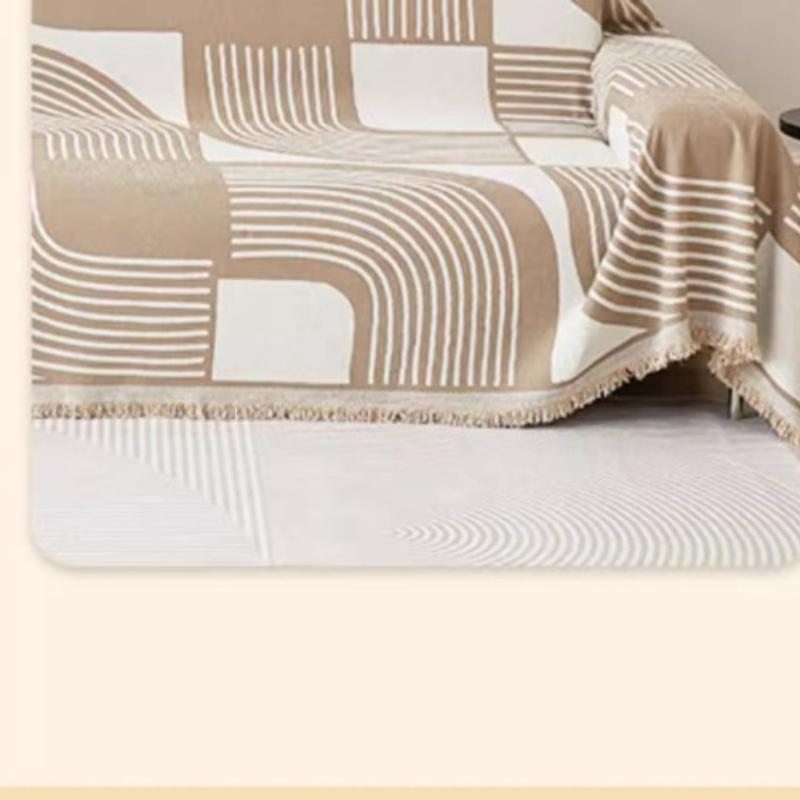Chenille Sofa Cover Anti-scratch Anti-slip Cushion All-inclusive All-season Universal Sofa Blanket