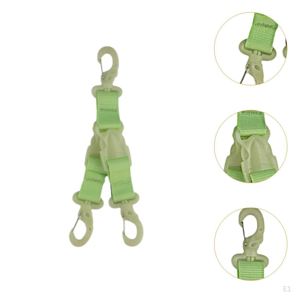 Diving Fins Strap Snorkel Keeper Quick Release Buckle Scuba Gear Holder for Men Women