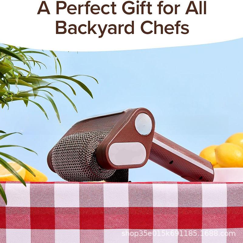 

BBQ Cleaner Brush Brushless Rotary BBQ Brush Modern Minimalist BBQ Artifact Home Outdoor
