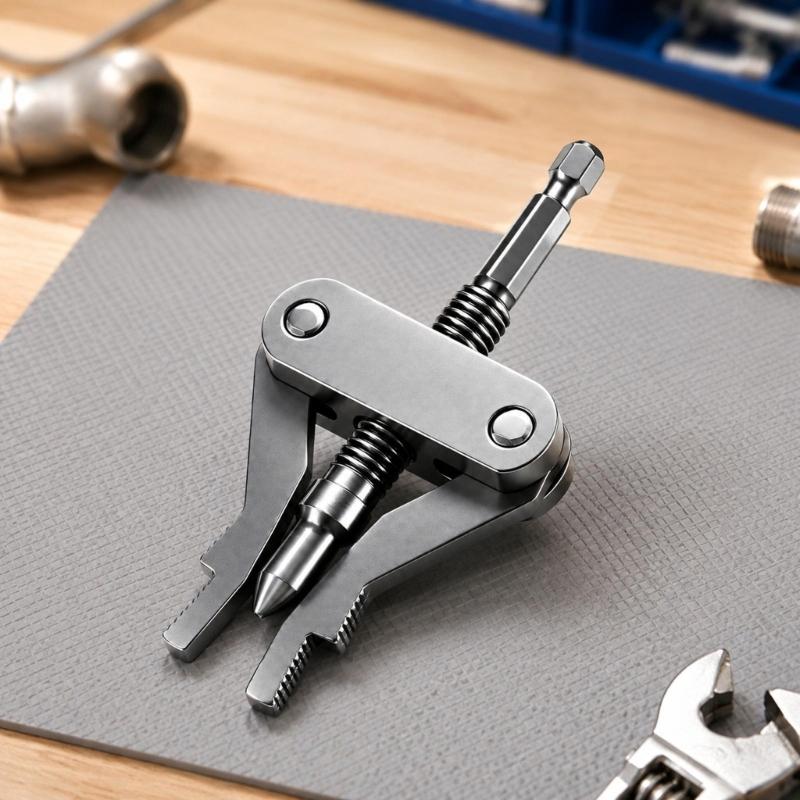Metal Drill Ready Removal Tool for Damaged Pipe Thread Service, Drill Drive End for Plumbing Repair and Threaded Hole Removal Tasks