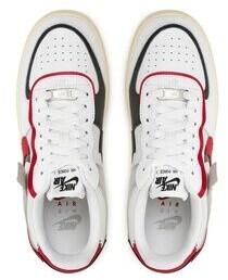 Sneakers Nike Air Force 1 Shadow Women White/black/metallic Silver/red