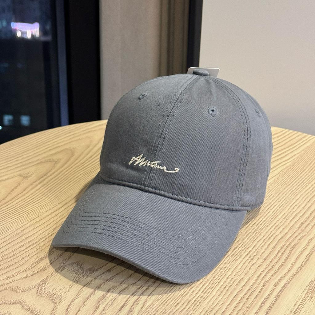2026New Sun Protection Hat with American Lettering, Soft-top Fashion Baseball Cap for Women, Wide-brimmed Street Cap for Men