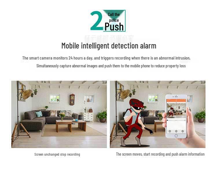 1080P ICSEE Kabelloses NVR-Kamera-Kit, Flexibel als Einzelartikel oder Komplettset, Unterstützt TF-Karte.