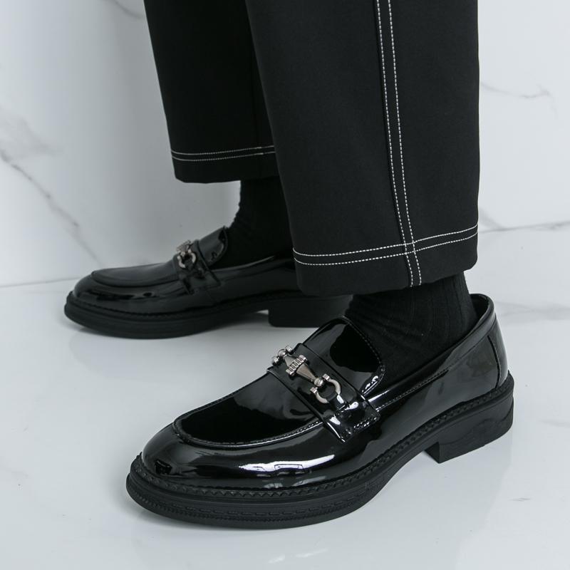 Men's leather shoes Classic designer style party and casual business 38-46 Trendy outdoor shoes Daily Hairstylist