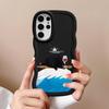 Cartoon Cat Soft Phone Cover Case for Samsung Galaxy S21 S20 FE A25 S25 S22 Ultra S24 A26 S23 Plus A54 A35 A34 A55 A24 A36