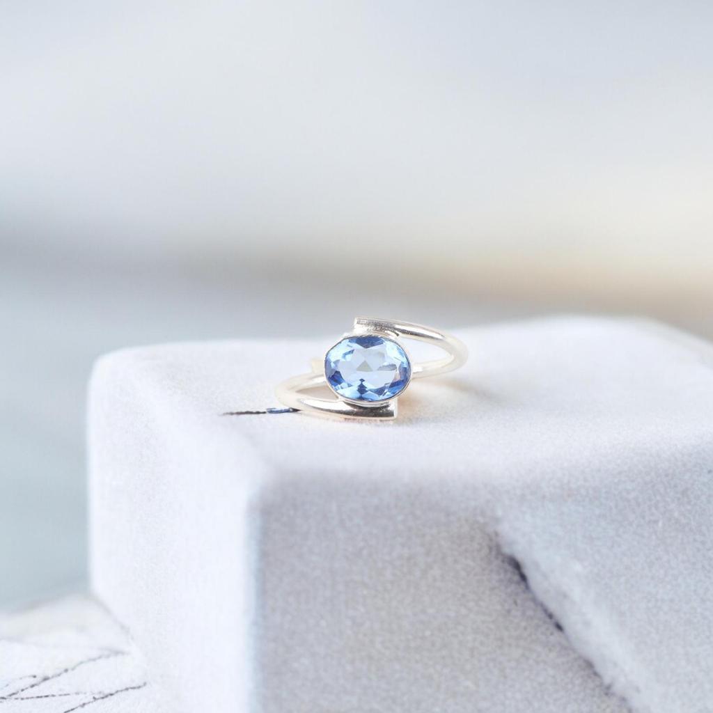 Rare Tanzanite Gemstone 925 Sterling Silver Jewelry Handmade Ring For Engagement RR-31-15