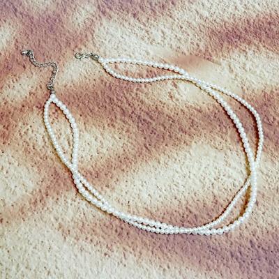 Two-line Pearl necklace_P356099508