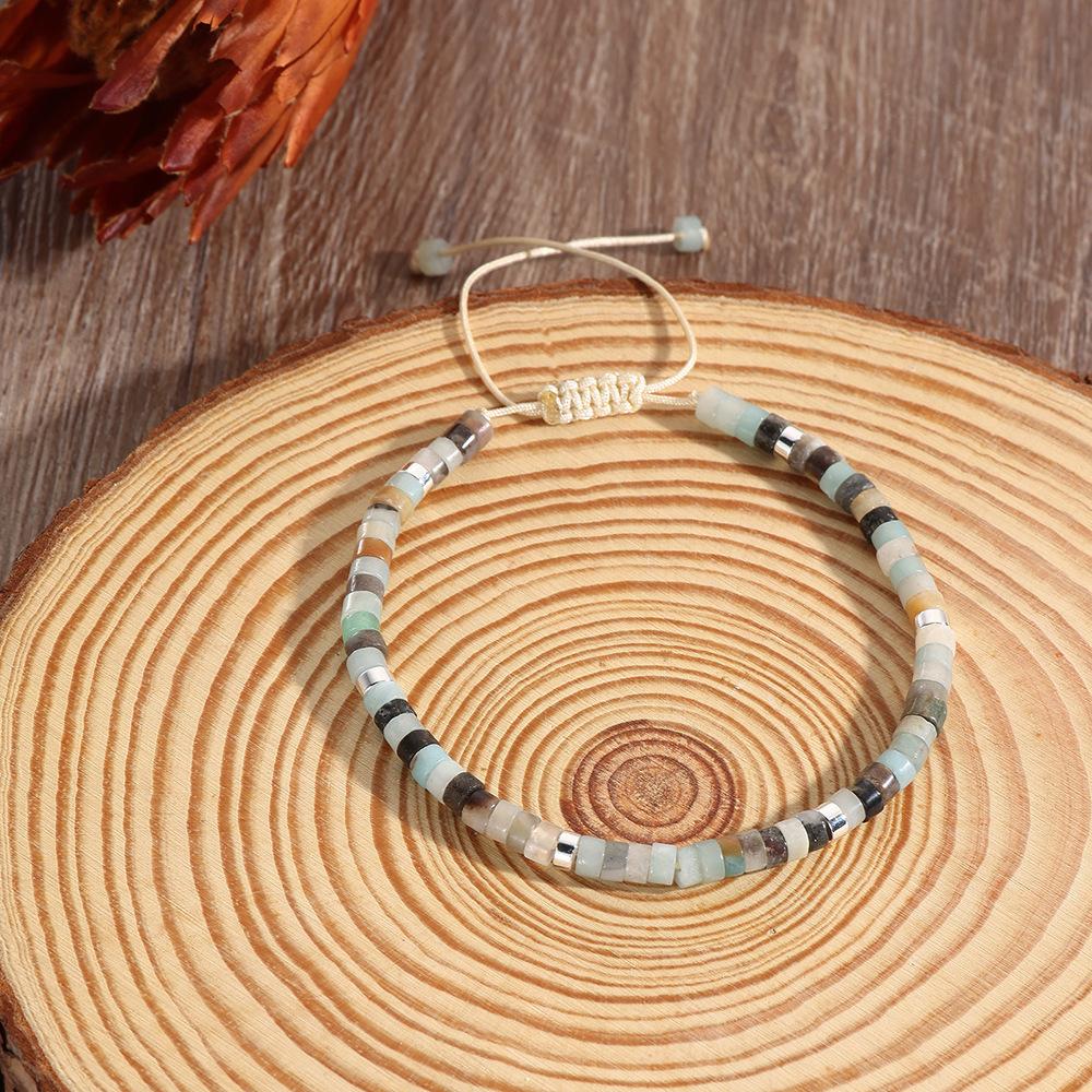 JYL TS Bracelet Men's Irregular en -Embodies Uniqueness & Attracts Distinct Fortune