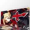 Rachel Alucard Fighting Game BlazBlue Cross Tag Battle Mousepad Mouse Mat Desk Mat With Pad Gaming Accessories Prime Gaming XX