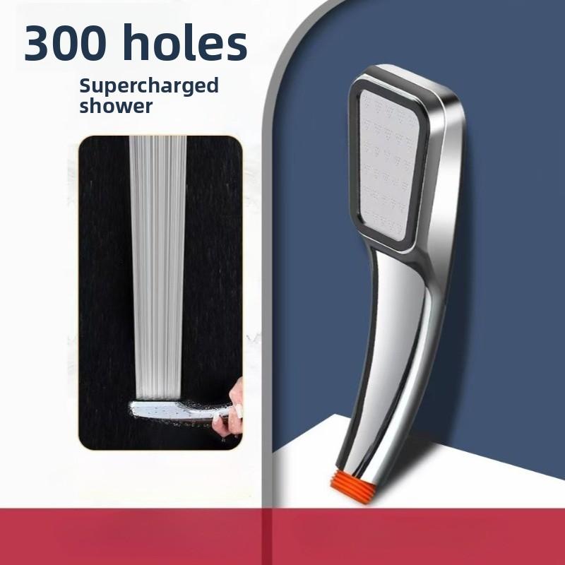 Shower Nozzle Pressurized Rain Set Handheld Flower Drying Head Shower Head Universal for Bathing