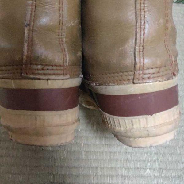 80s-90s Vintage/SOREL/Women’s Snow Boots/WOS8/24.5-25.5/Canada Made/Leather/With Inner Liner(USED)