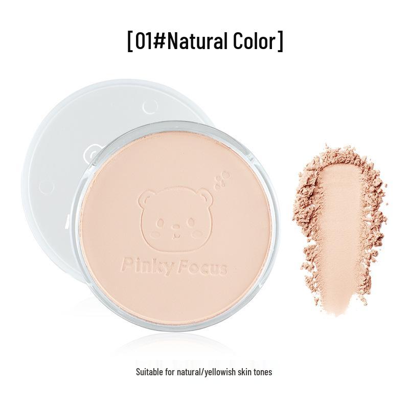 

Улыбающийся медведь Легкое перо Стойкая полупрозрачная фиксирующая пудра с контролем жирности и натуральным медовым финишем