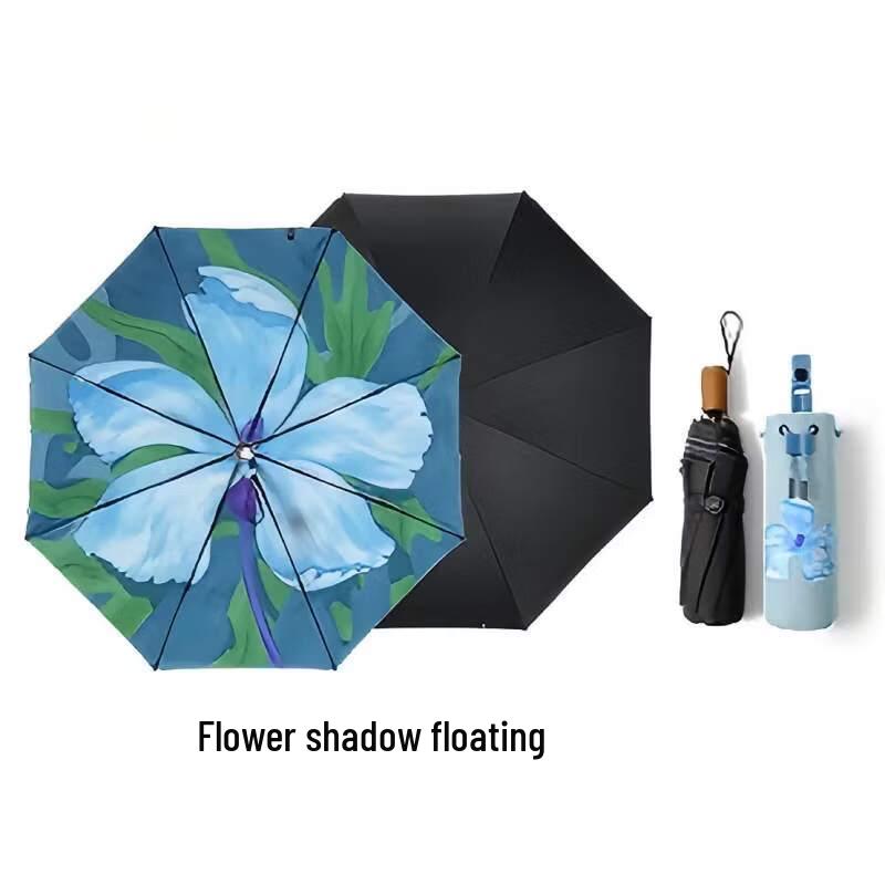 Beneunder UV Protection Triple-Fold Sun Umbrella