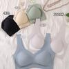 Small Breasts Gather Thin Integrated Beauty Vest Type Breathable No Steel Ring Bra