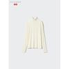 Uniqlo ExTra Warm HeaTTech Cashmere Blend Ribbed Mock Neck T shirT
